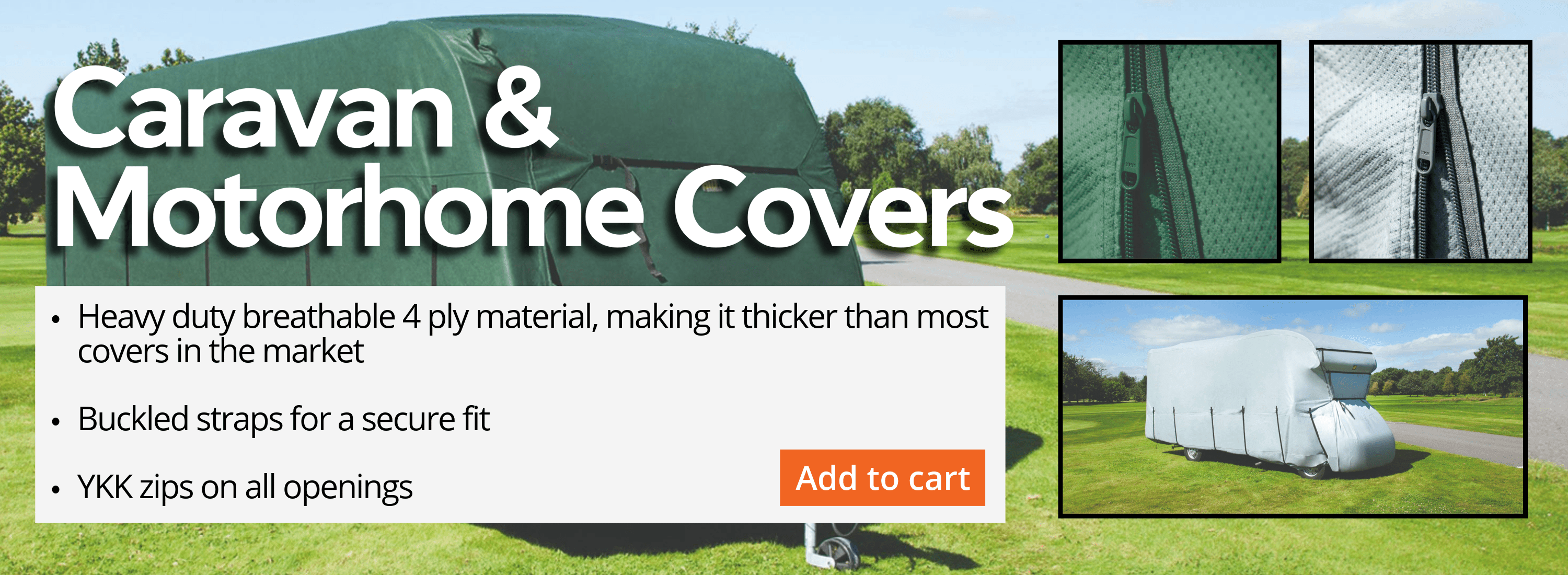 Motorhome & Caravan Cover