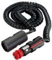ROADPRO COILED CABLE C/W PLUG & SOCKET
