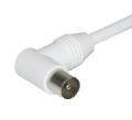 MAXVIEW COAX FLYLEAD C/W RIGHT ANGLE CONNECTOR 2M
