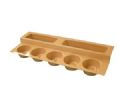 STEPPED CUP RACK BEIGE