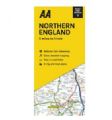 AA NORTHERN ENGLAND ROAD MAP