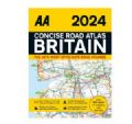 OUT OF PRINT - AA CONCISE ATLAS BRITAIN 2024 SPIRAL BOUND