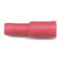 INSULATED (F) RED 6.3mm (100)